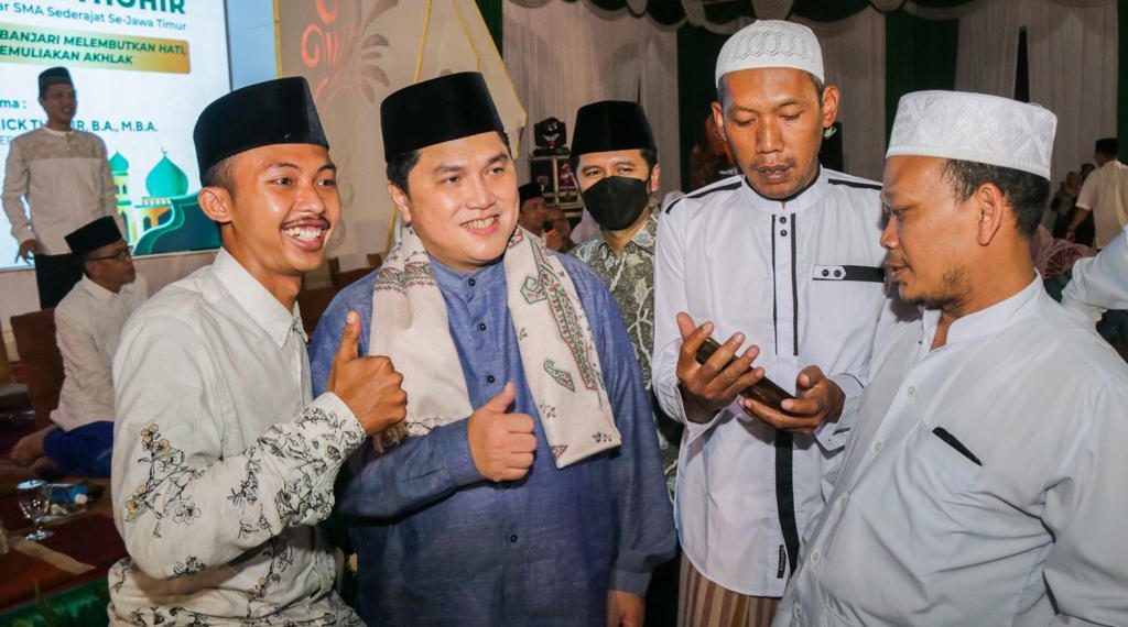 Raih Dukungan Ansor, Erick Thohir Berhasil Memikat Warga Nahdliyin