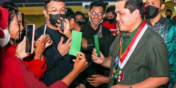 Audiensi Bersama Cipayung Plus Jatim, Erick Thohir Diberikan Kartu Hijau