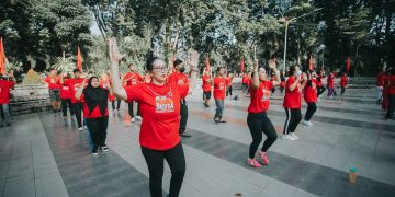 Kader PDIP Surabaya Gelar Senam SICITA Serentak