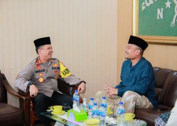 Kapolresta Banyuwangi Silaturahmi ke PCNU Mohon Doa Restu