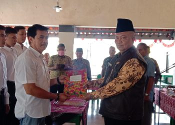 Pemdes Desa Laden Lantik Direktur Bumdes Rejeki Maju Diharap Mampu Beri Perubahan