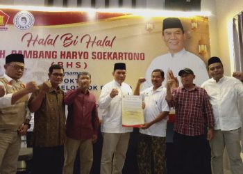 Konsisten Perjuangkan Nasib Petani, BHS Didaulat Jadi Bapak Petani Sidoarjo