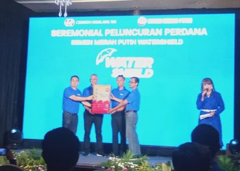 PT Cemindo Gemilang Tbk Luncurkan Inovasi Terbaru: Semen Merah Putih Watershield