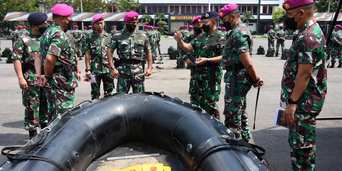 Asops Kasal Periksa Kesiapan Operasi Satgasmar Ambalat XXVII dan Pulau Terluar XXVI