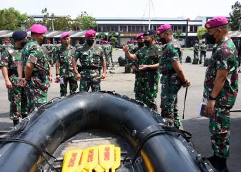 Asops Kasal Periksa Kesiapan Operasi Satgasmar Ambalat XXVII dan Pulau Terluar XXVI