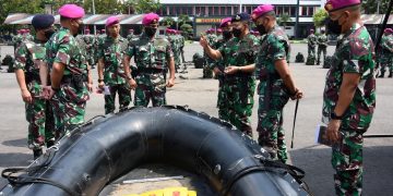 Asops Kasal Periksa Kesiapan Operasi Satgasmar Ambalat XXVII dan Pulau Terluar XXVI