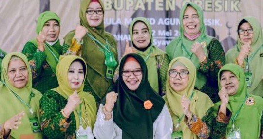 Hadiri Pra-Konfercab Muslimat NU Gresik, Bu Min Ajak Kolaborasi Turunkan Angka Stunting dan Pengangguran
