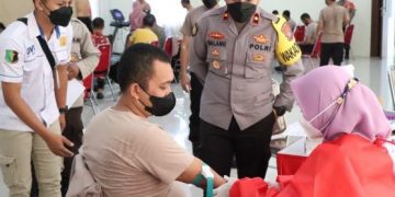 Cek Kesehatan Anggota, Polres Gresik Gelar Rikkes Berkala