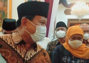 Terkait Isu Khofifah Merajuk Minta Jadi Cawapres, Prabowo: Wah … Semua Dijadikan Politik Ini
