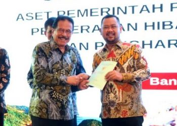 Dukung Pendaftaran Tanah, Pemkab Gresik Hibahkan Rp 3 Miliar ke Kementerian ATR/BPN