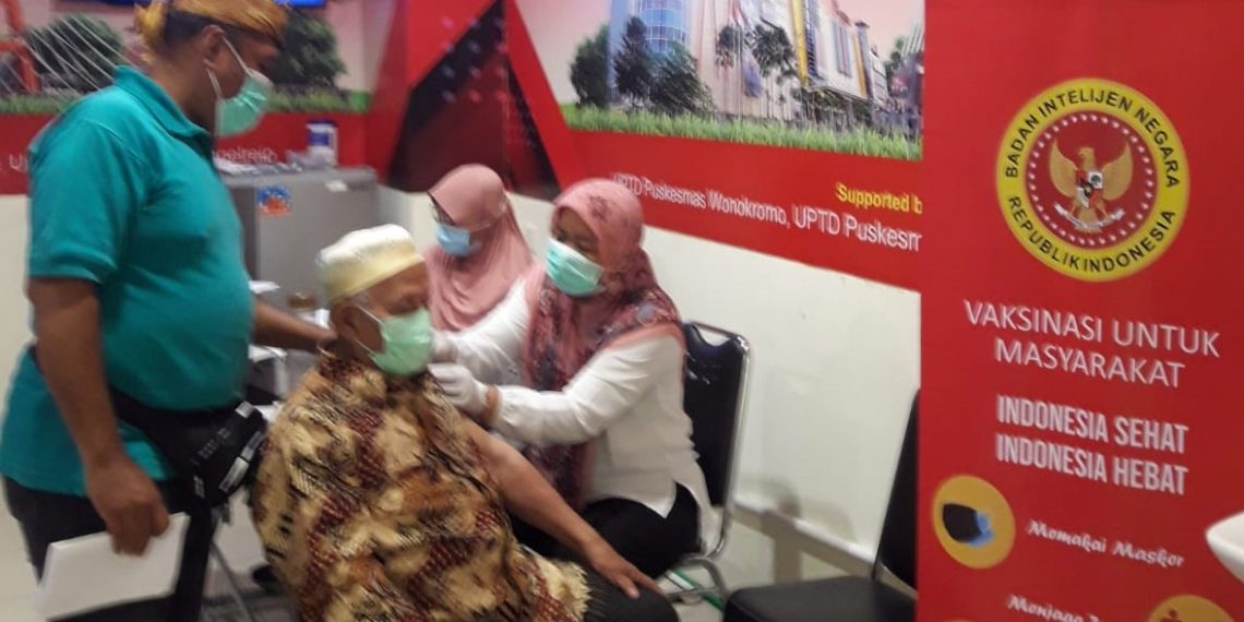 Sambut Masa Endemi, Puskesmas Ngagel Rejo Aktif Vaksinasi