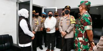 Malam Lebaran, Forkompinda Jatim Cek Langsung Pos Pam dan Pos Yan