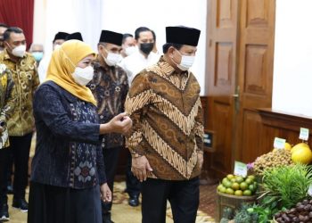 Momen Lebaran, Probowo Makan Malam Bersama Khofifah, Penjajakan Pilpres 2024?