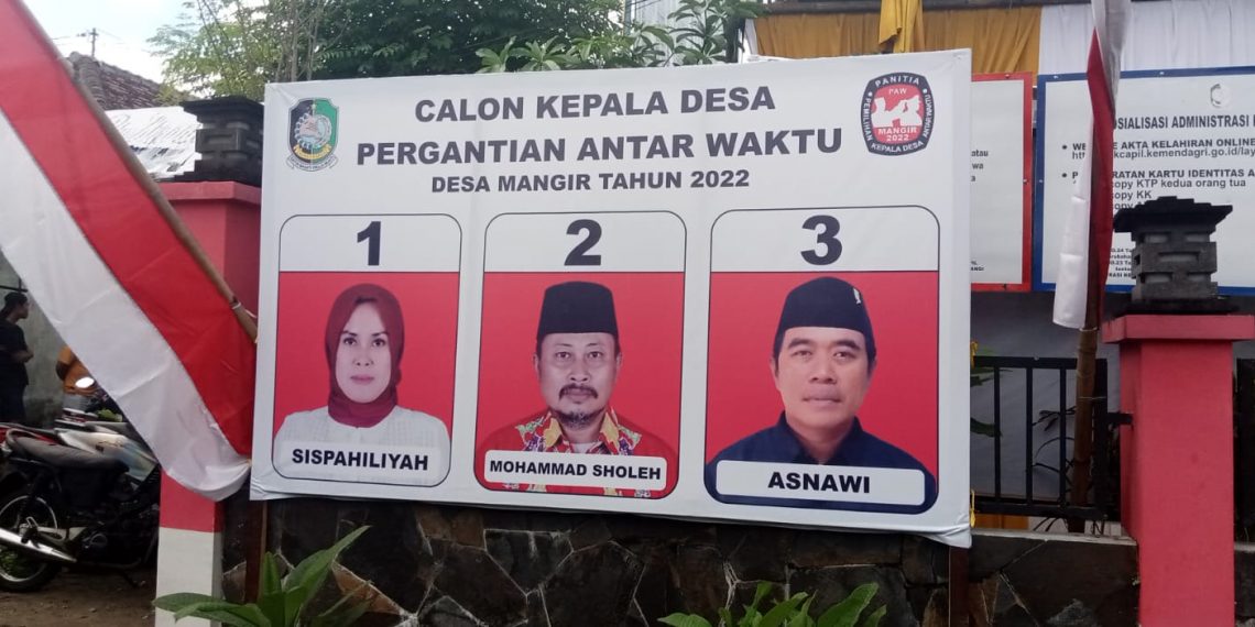 Mohammad Sholeh Menangkan Pilkades PAW Desa Mangir, Rogojampi