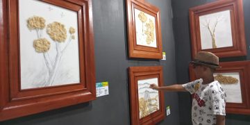 Sanggar Daun Gelar Pameran Karya 27 Seniman Cilik, Eksplor Kreativitas dari Puntung Rokok hingga Digital Drawing