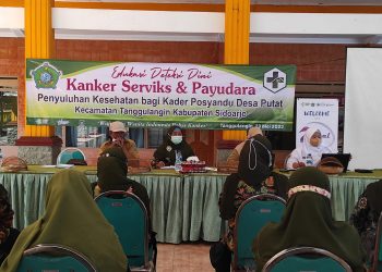 Kader Posyandu Dapat Penyuluhaan Penyakit Kanker Servik dan Payudara