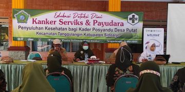 Kader Posyandu Dapat Penyuluhaan Penyakit Kanker Servik dan Payudara