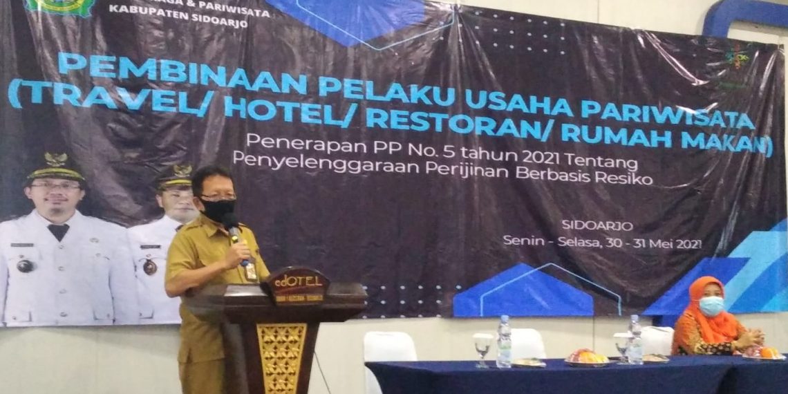 Diporapar Sidoarjo Lakukan Pembinaan Terhadap Pelaku Usaha Pariwisata