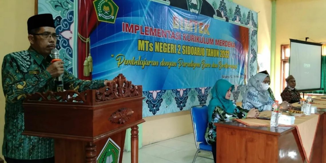 Kepala Kantor Kemenag Sidoarjo Berharap Implementasi Kurikulum Merdeka Tepat Sasaran