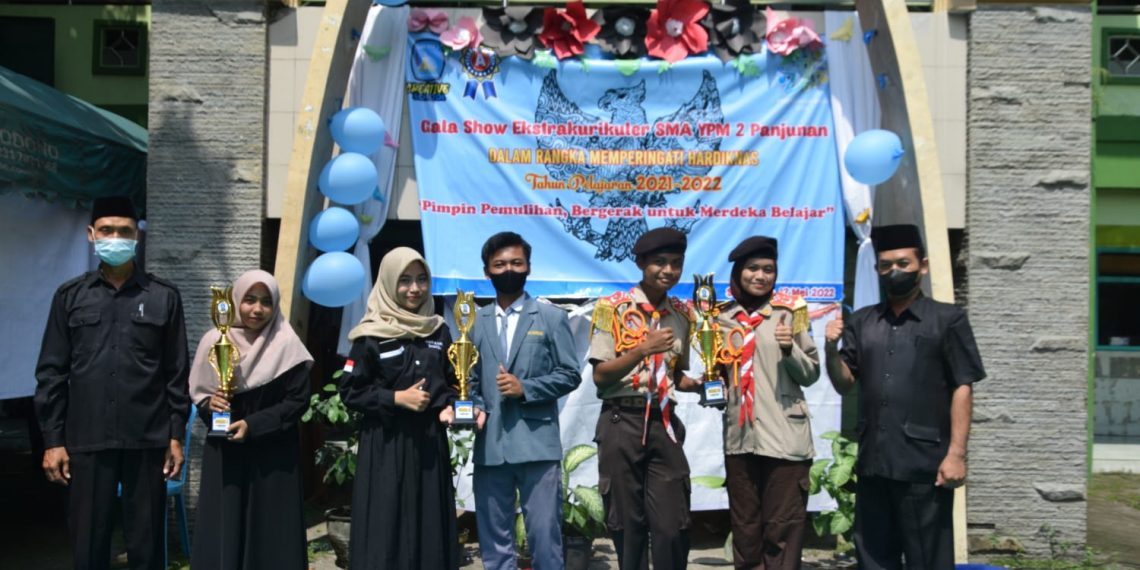 SMA YPM 2 Sukodono Realisasikan Ekstra Melalui  Gala Show Ekstrakurikuler