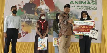 SMP Sidoarjo Dominasi Menangkan Drawing Competition 2022 SMK Plus NU Sidoarjo