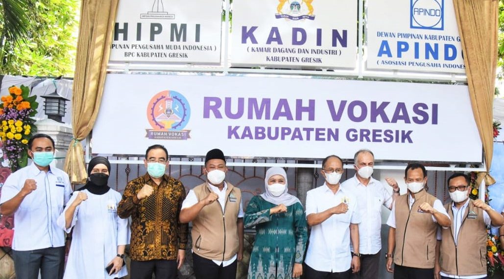 Terget Kurangi Pengangguran, Rumah Vokasi Pertama di Jatim Berdiri di Gresik