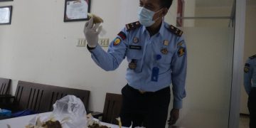 Petugas Lapas Pemuda Madiun Gagalkan Pengiriman Paket Narkotika