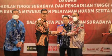 Kanwil Kemenkumham-Pengadilan Tinggi Jatim Sepakat Percepat Penyerahan Putusan