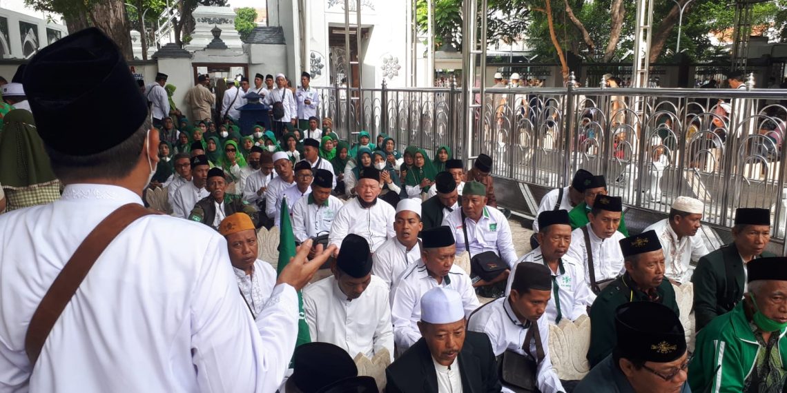 Warga NU Sidoarjo Minta Restu Para Wali Doakan Cak Imin jadi Presiden