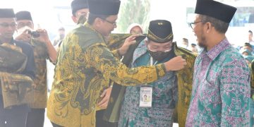Bupati Berangkatkan Kloter Terakhir CJH Asal Sidoarjo
