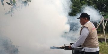 Sehari, Tiga Desa di Fogging BHS dan Tim BHS Peduli