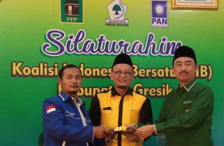 KIB Terbentuk, Ketiga Pentolan Parpol di Gresik Ini Sepakat Wujudkan Demokrasi Substantif untuk Rakyat