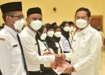 SK 125 PPPK Guru Diserahkan, Ini Pesan Bupati Lamongan