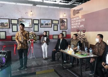 Bupati Buka Pameran Kereta Api Steamed Soul di Sidoarjo