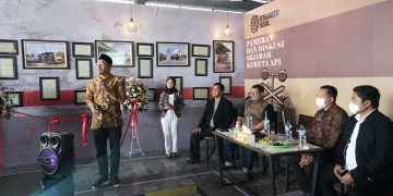 Bupati Buka Pameran Kereta Api Steamed Soul di Sidoarjo