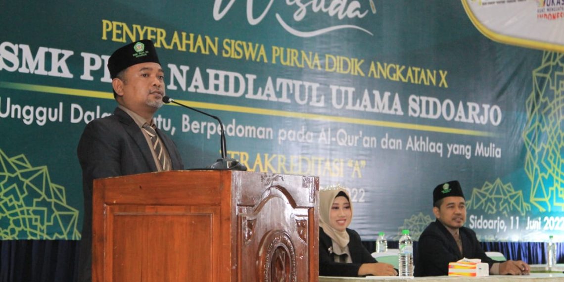 SMK Plus NU Sidoarjo Serahkan Kembali Siswanya ke Orang Tua