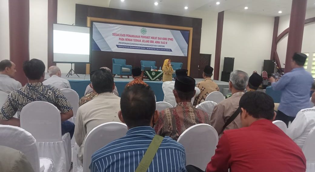Sosialisasi PMK, Muhammadiyah Gresik Minta Takmir dan Panitia Kurban Jangan Panik