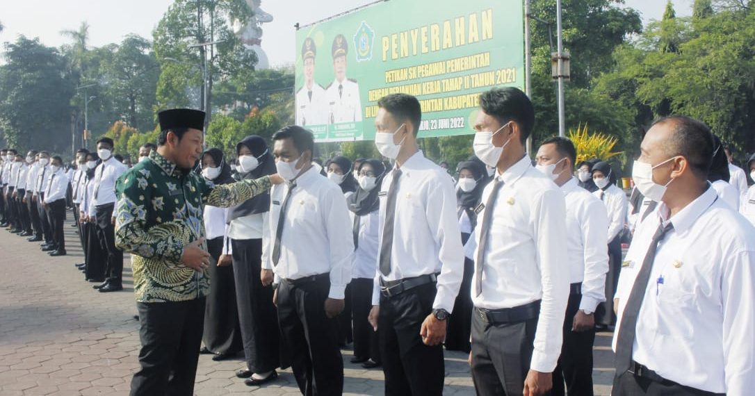 Wabup Sidoarjo Berpesan Pada PPPK Agar Menjalankan Amanah Dengan Baik