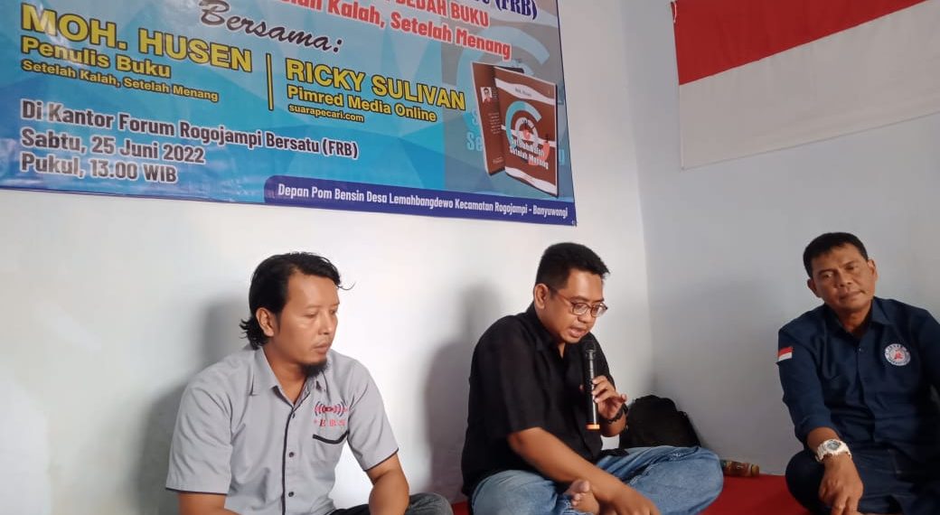 FRB Bedah Buku Karya Penulis Rogojampi