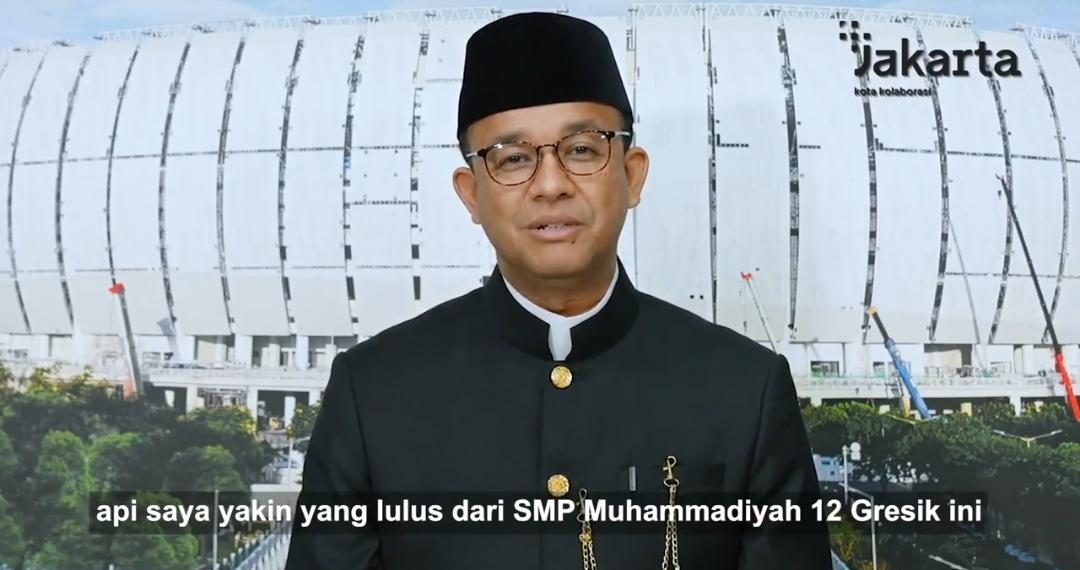 Bangga, Anies Baswedan Hadiri Wisuda Spemdalas Gresik