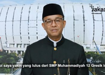 Bangga, Anies Baswedan Hadiri Wisuda Spemdalas Gresik