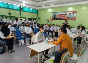 Ratusan Pencari Kerja Serbu Job Matching BKK 2022