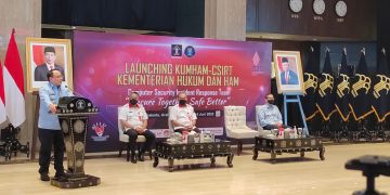 Tingkatkan Keamanan, Imigrasi Kelas III Non TPI Pamekasan Launching Kumham-CSIRT