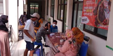 Antusias Vaksin Warga Kota Gresik Masih Tinggi