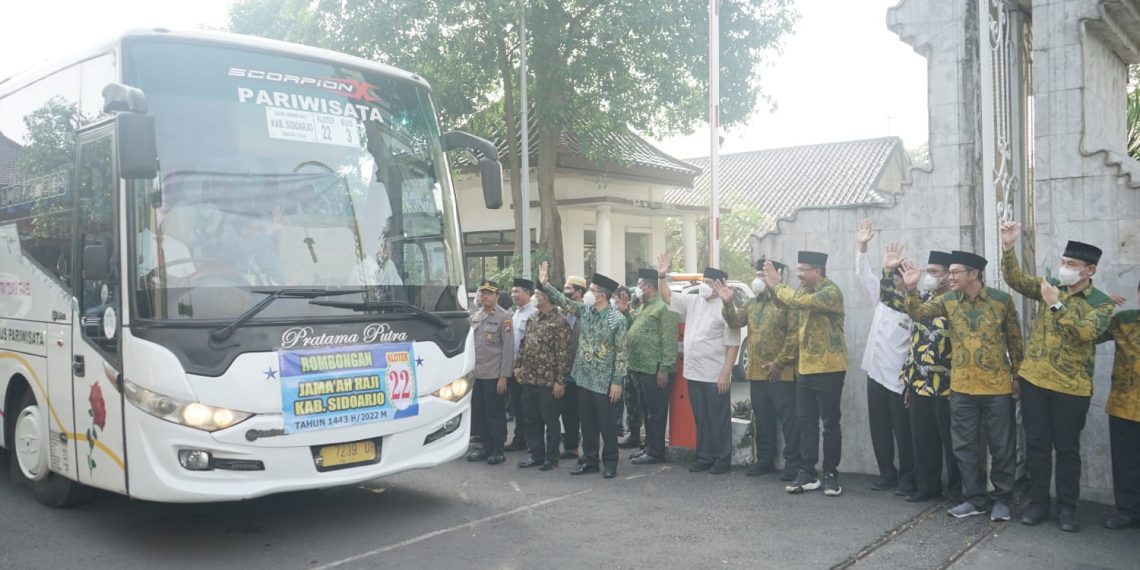 Sebanyak 1.254 CJH Asal Sidoarjo Mulai Diberangkatkan