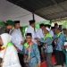 Bupati Gresik Berangkatkan 446 CJH ke Asrama Haji Sukolilo