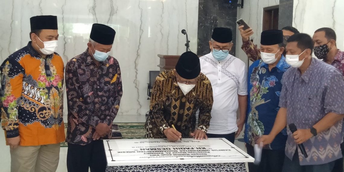 Haedar Nashir Resmikan 2 Masjid di Gresik, Berharap Jadi Pusat Dakwah Berkemajuan