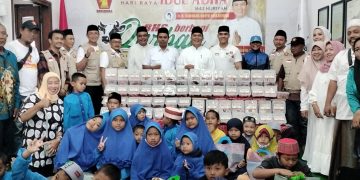 BHS Bagikan Ribuan Paket Daging Kurban