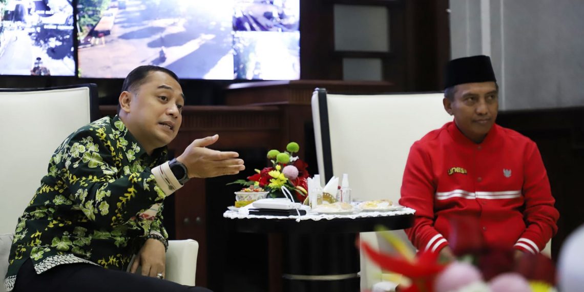 Pemkot Bersama Rektor Sepakat Kembangkan Wisata Danau Unesa