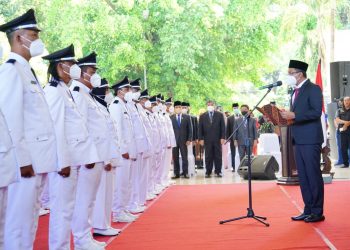 Bupati Sidoarjo Melantik 83 Kepala Desa Hasil Pilkades Serentak 2022